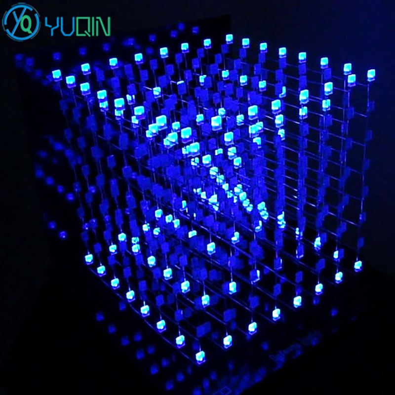لتقوم بها بنفسك 3D8 LED مكعب ع - مراجعة Rgb Led Matrix 8X8 وسعره