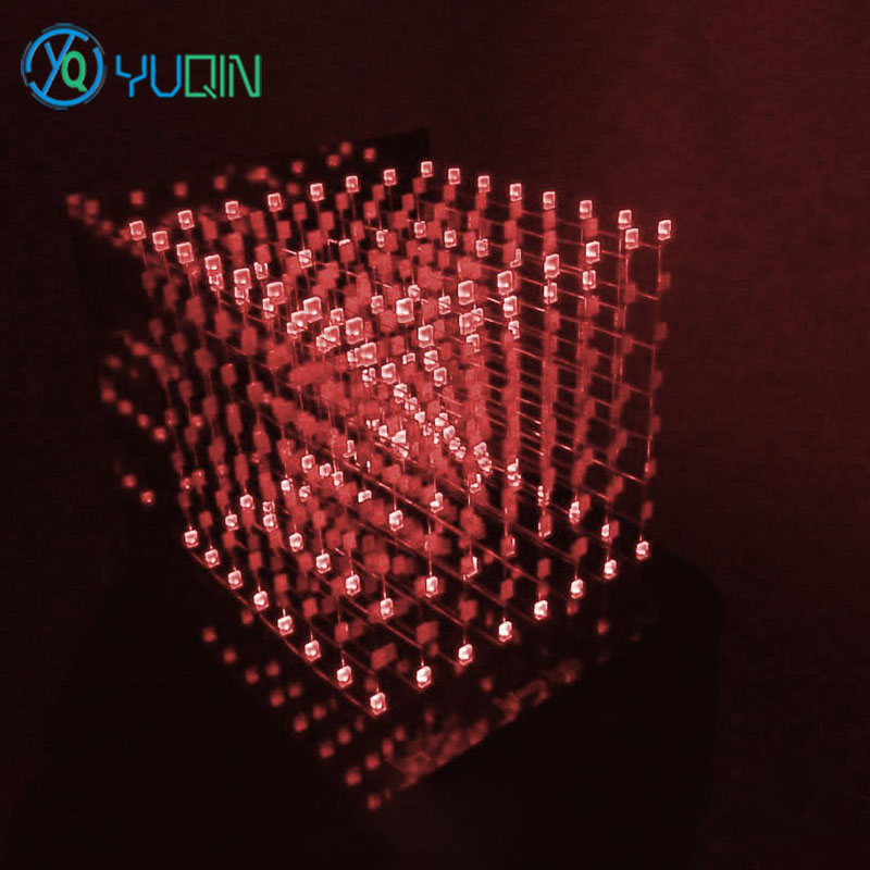 لتقوم بها بنفسك 3D8 LED مكعب ع - مراجعة Rgb Led Matrix 8X8 وسعره