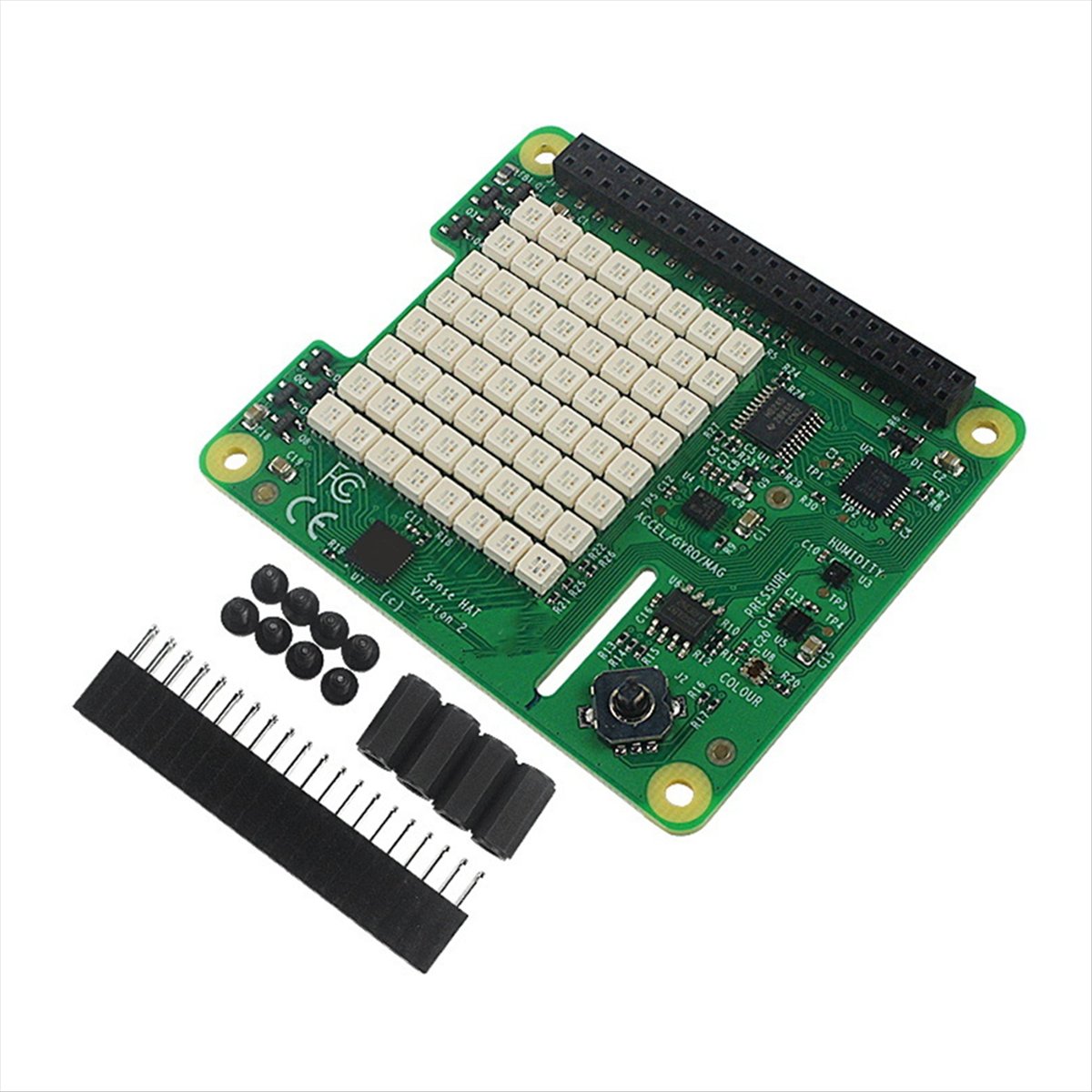 لـ Raspberry Pi SenseHAT مع مص - مراجعة Rgb Led Matrix 8X8 وسعره