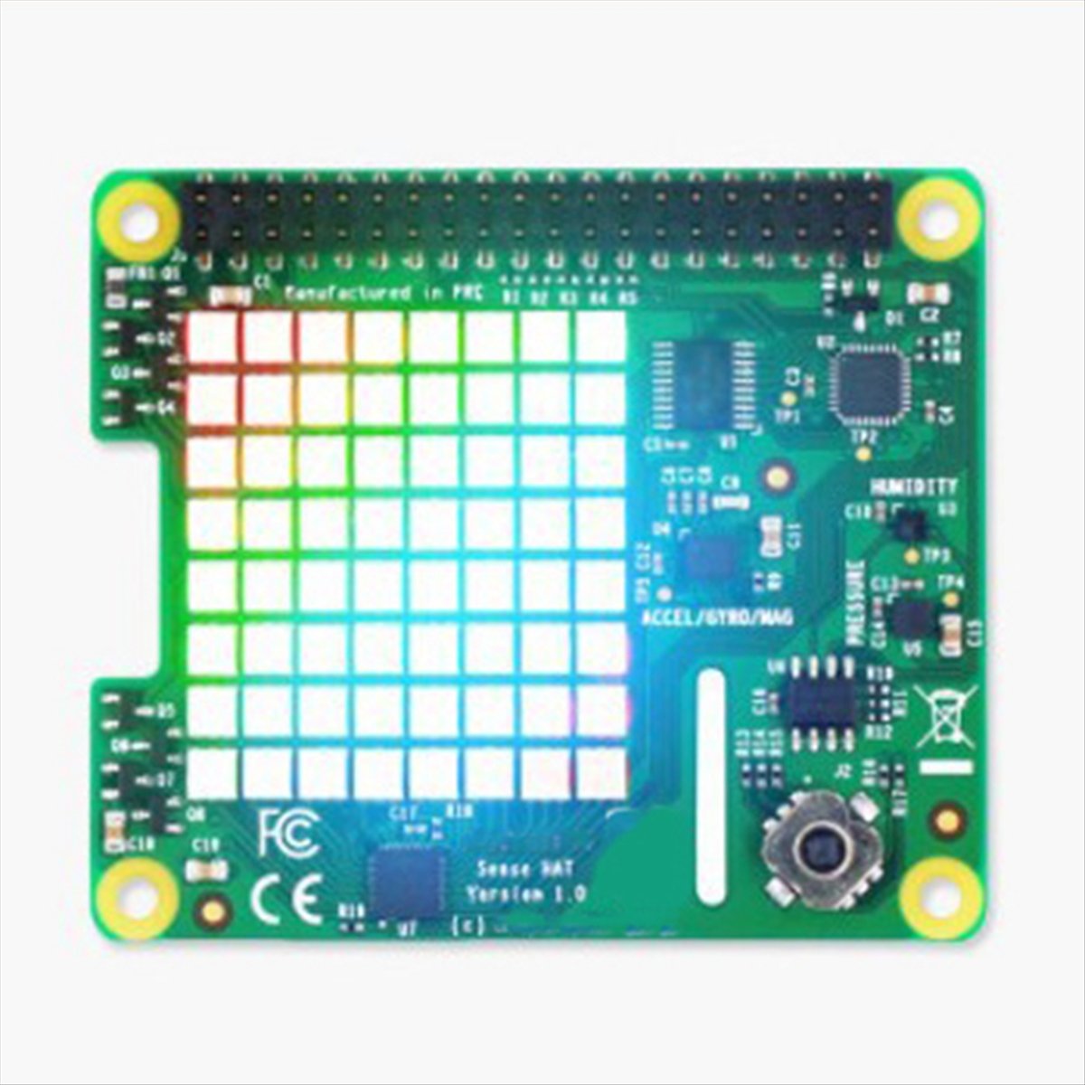 لـ Raspberry Pi SenseHAT مع مص - مراجعة Rgb Led Matrix 8X8 وسعره