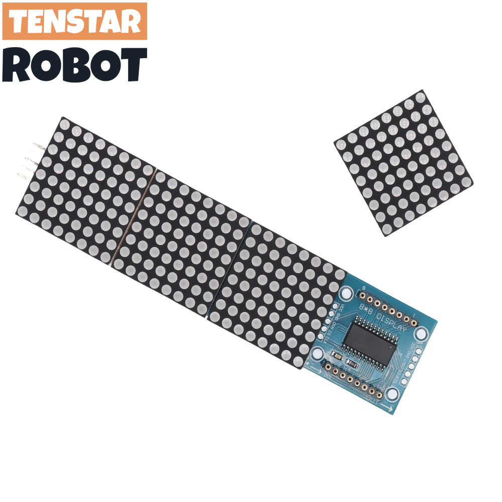 وحدة تحكم دقيقة MAX7219 Dot Ma - مراجعة Rgb Led Matrix 8X8 وسعره